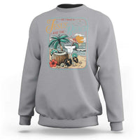 Funny Christian Beach Gift Sweatshirt All I Need Is Jesus And The Beach