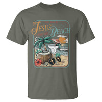 Funny Christian Beach Gift T Shirt All I Need Is Jesus And The Beach