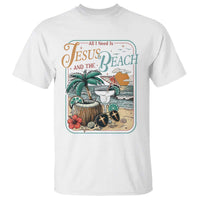 Funny Christian Beach Gift T Shirt All I Need Is Jesus And The Beach