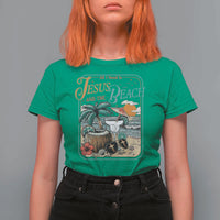 Funny Christian Beach Gift T Shirt For Women All I Need Is Jesus And The Beach