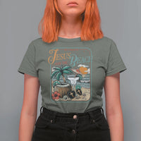 Funny Christian Beach Gift T Shirt For Women All I Need Is Jesus And The Beach