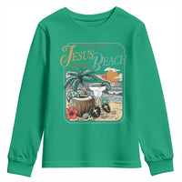 Funny Christian Beach Gift Youth Sweatshirt All I Need Is Jesus And The Beach