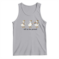 Funny Pride Goose Off To Be Proud Tank Top LGBTQ Advocate Gift