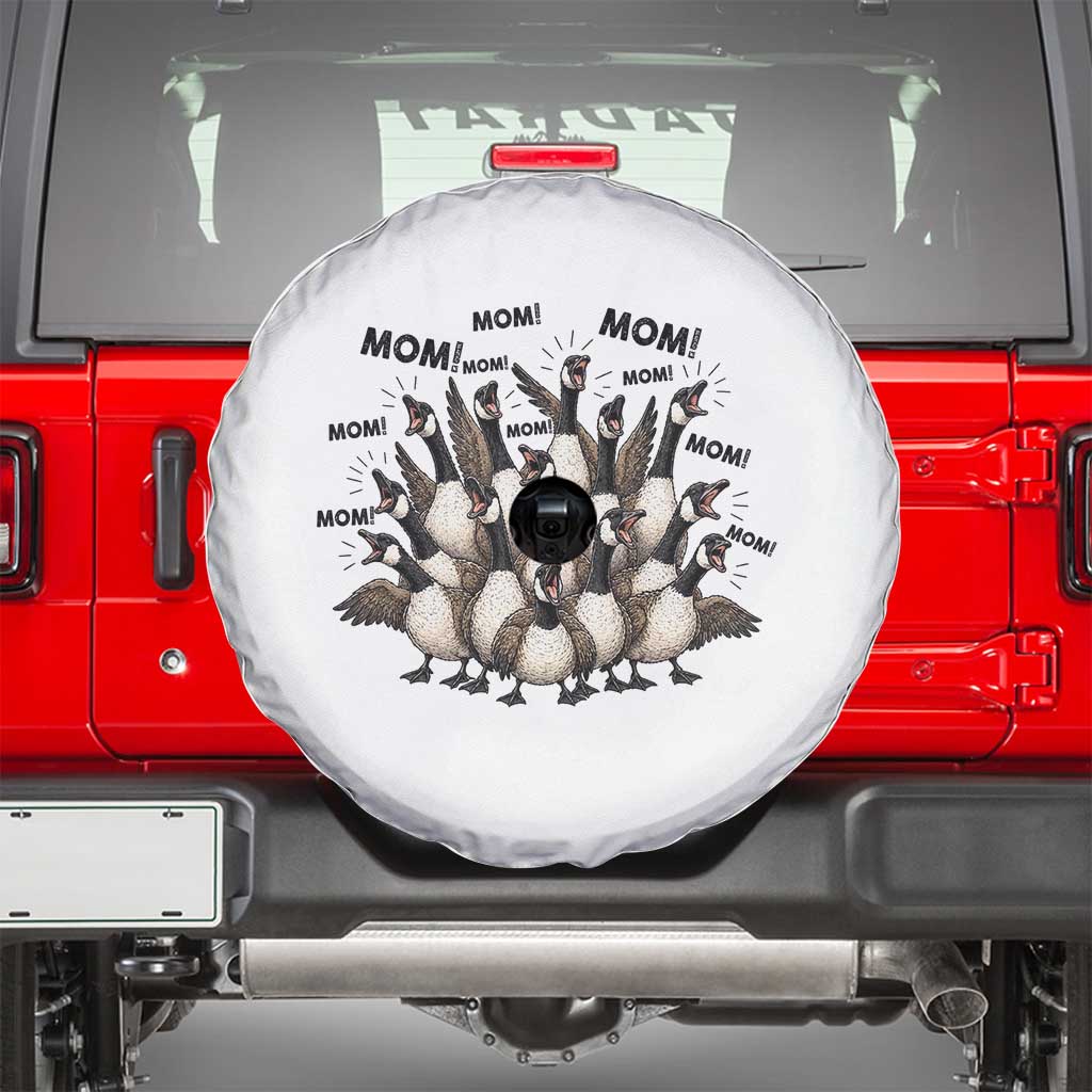 Silly Goose Mom Spare Tire Cover Funny Parenting Chaos Motherhood