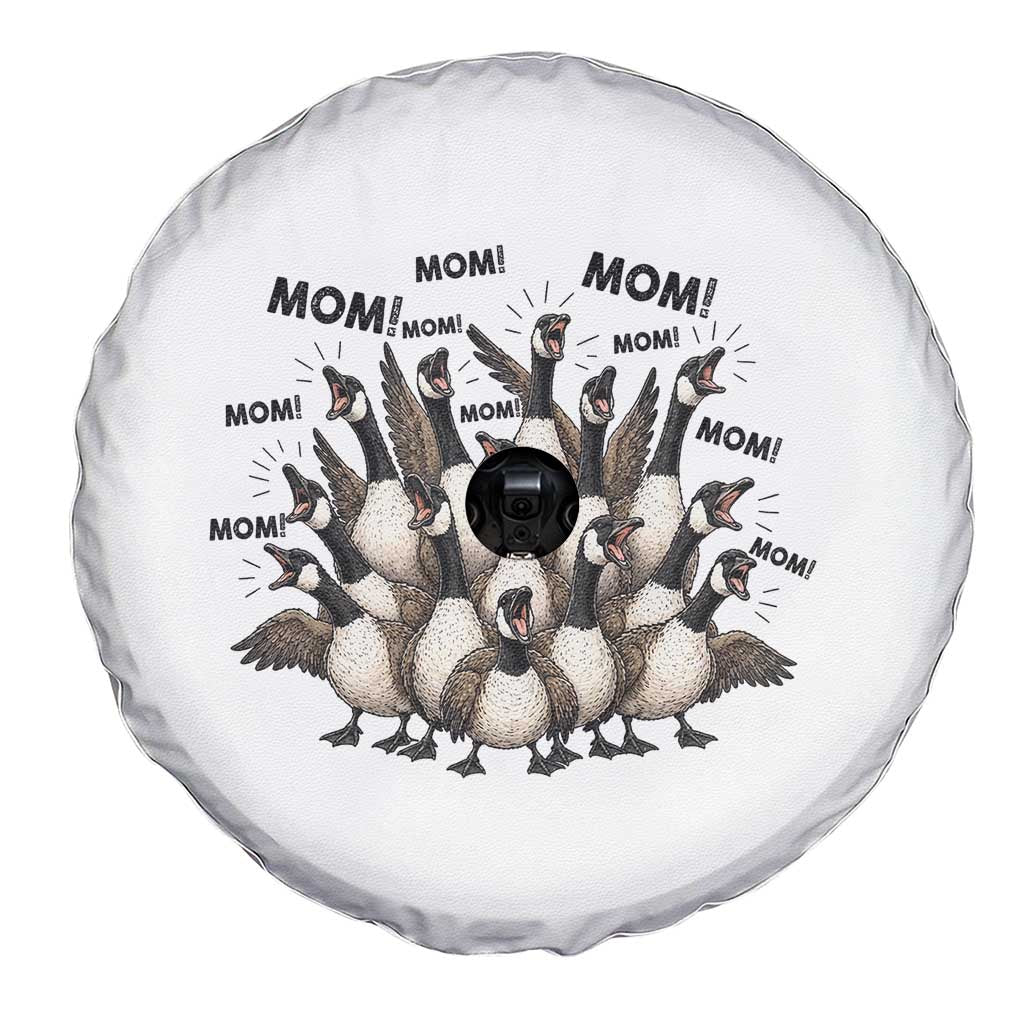 Silly Goose Mom Spare Tire Cover Funny Parenting Chaos Motherhood