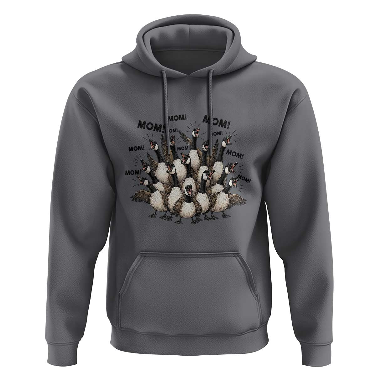 Silly Goose Mom Hoodie Funny Parenting Chaos Motherhood