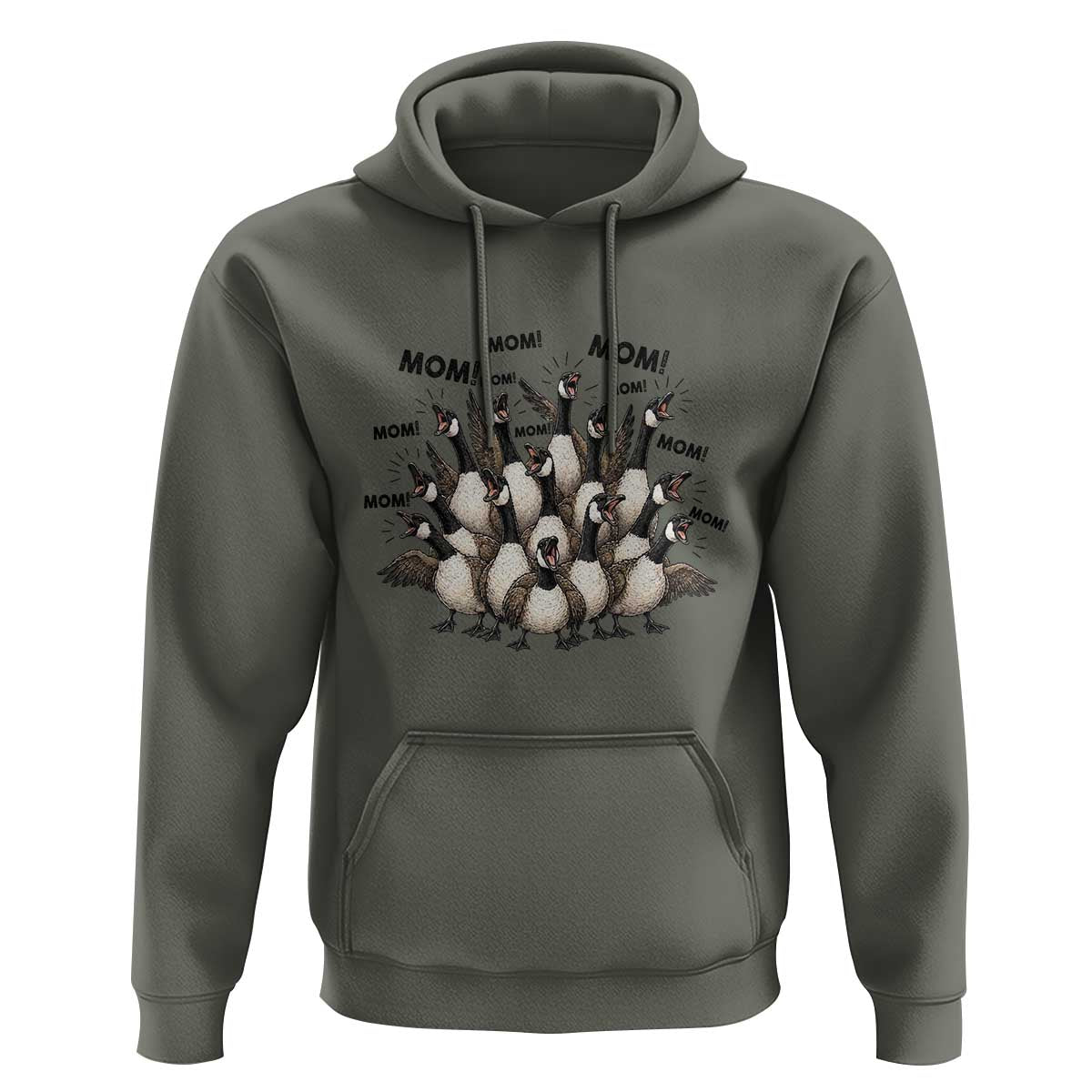 Silly Goose Mom Hoodie Funny Parenting Chaos Motherhood