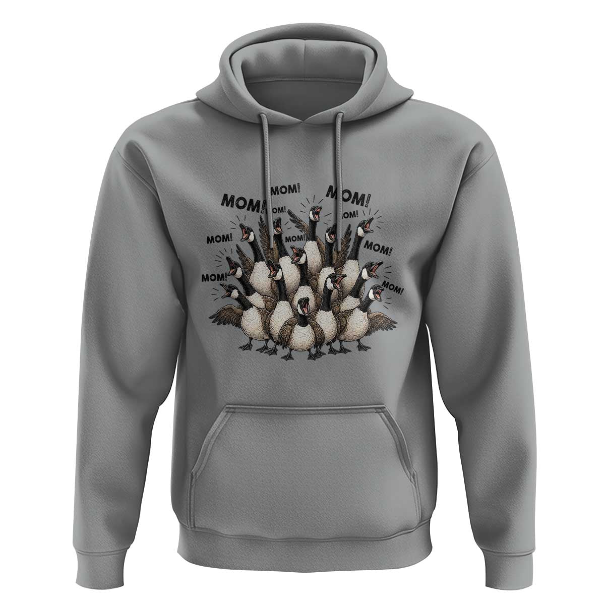 Silly Goose Mom Hoodie Funny Parenting Chaos Motherhood