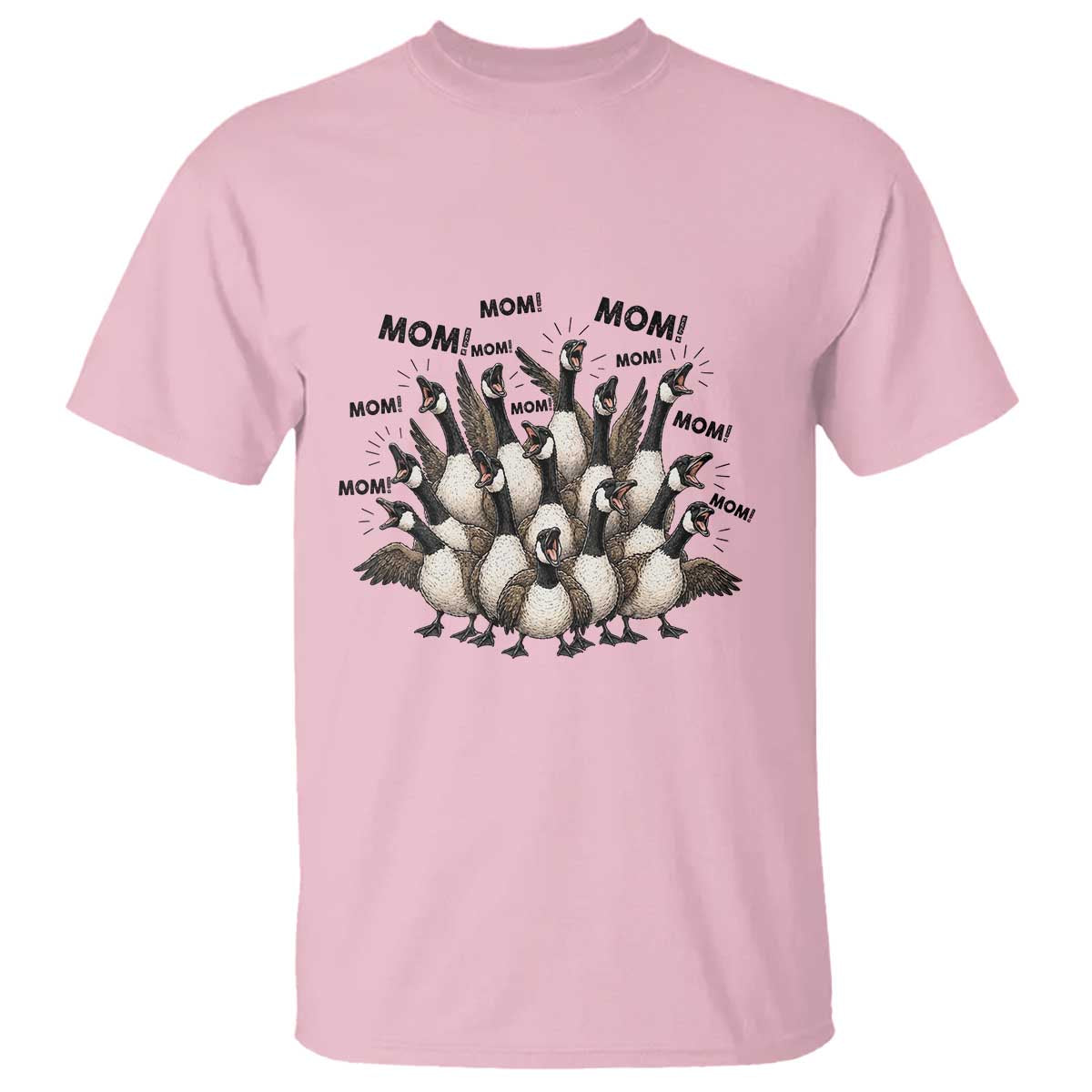 Silly Goose Mom T Shirt Funny Parenting Chaos Motherhood