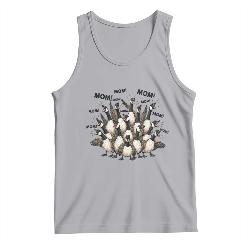 Silly Goose Mom Tank Top Funny Parenting Chaos Motherhood