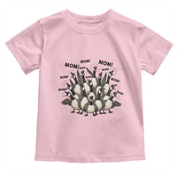 Silly Goose Mom Toddler T Shirt Funny Parenting Chaos Motherhood