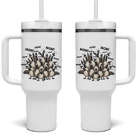 Silly Goose Mom Tumbler With Handle Funny Parenting Chaos Motherhood