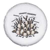 Silly Goose Grandpa Spare Tire Cover Funny Family Chaos Grandfather