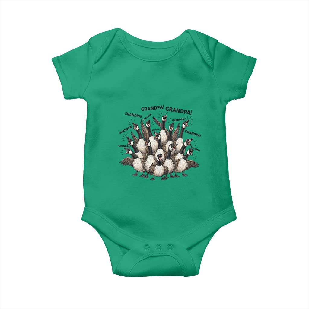 Silly Goose Grandpa Baby Onesie Funny Family Chaos Grandfather