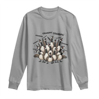 Silly Goose Grandpa Long Sleeve Shirt Funny Family Chaos Grandfather