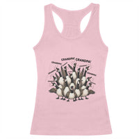 Silly Goose Grandpa Racerback Tank Top Funny Family Chaos Grandfather