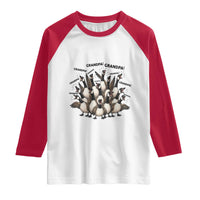 Silly Goose Grandpa Raglan Shirt Funny Family Chaos Grandfather