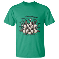 Silly Goose Grandpa T Shirt Funny Family Chaos Grandfather