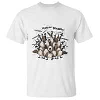 Silly Goose Grandpa T Shirt Funny Family Chaos Grandfather