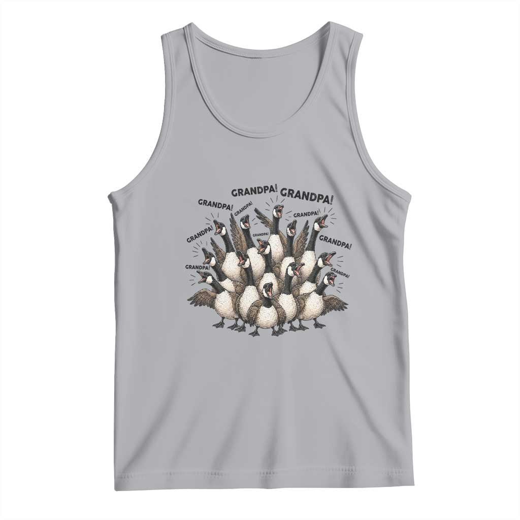 Silly Goose Grandpa Tank Top Funny Family Chaos Grandfather
