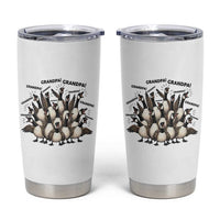 Silly Goose Grandpa Tumbler Cup Funny Family Chaos Grandfather