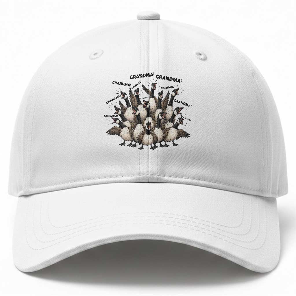 Funny Silly Goose Grandma Baseball Cap Chaos Coordinator Grandma Life Graphic
