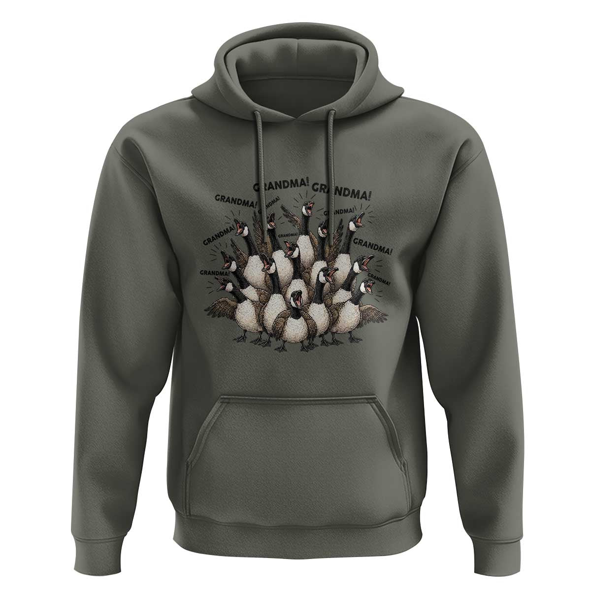 Funny Silly Goose Grandma Hoodie Chaos Coordinator Grandma Life Graphic
