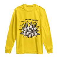 Funny Silly Goose Grandma Long Sleeve Shirt Chaos Coordinator Grandma Life Graphic