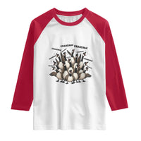 Funny Silly Goose Grandma Raglan Shirt Chaos Coordinator Grandma Life Graphic
