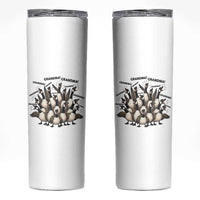Funny Silly Goose Grandma Skinny Tumbler Chaos Coordinator Grandma Life Graphic