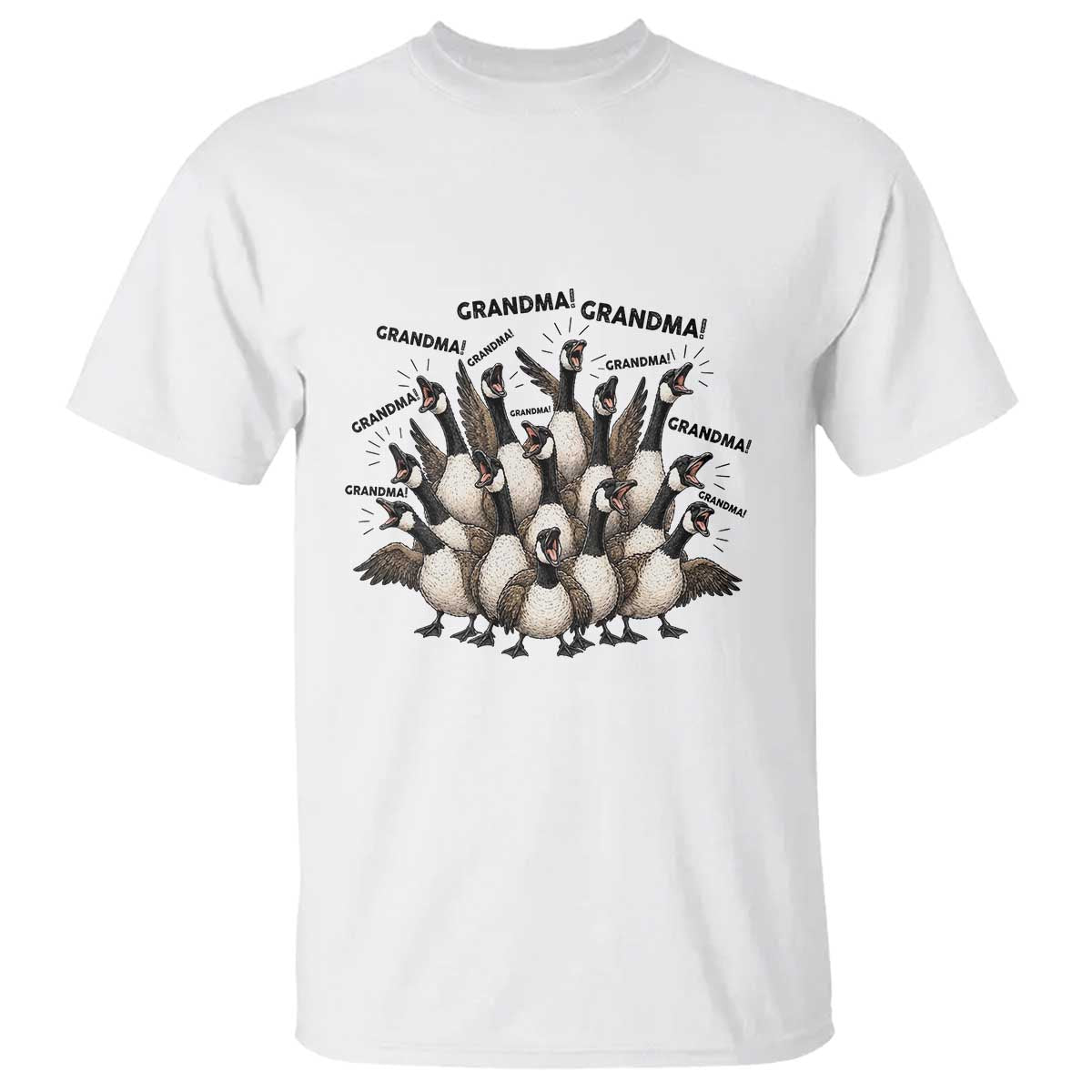 Funny Silly Goose Grandma T Shirt Chaos Coordinator Grandma Life Graphic