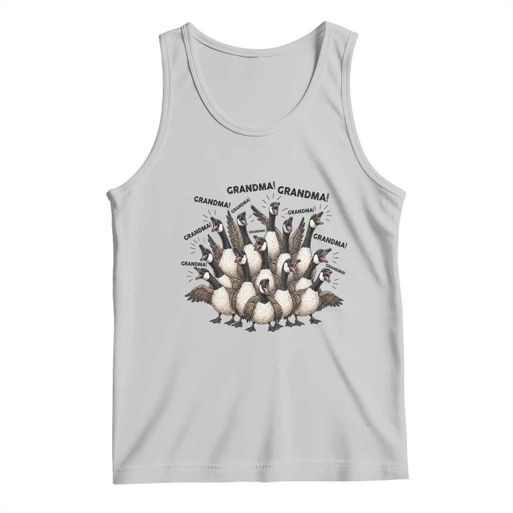 Funny Silly Goose Grandma Tank Top Chaos Coordinator Grandma Life Graphic