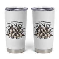 Funny Silly Goose Grandma Tumbler Cup Chaos Coordinator Grandma Life Graphic