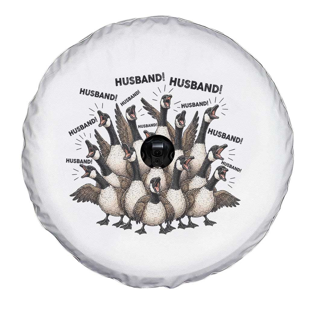 Silly Goose Husband Spare Tire Cover Funny Marriage Chaos Husbandhood