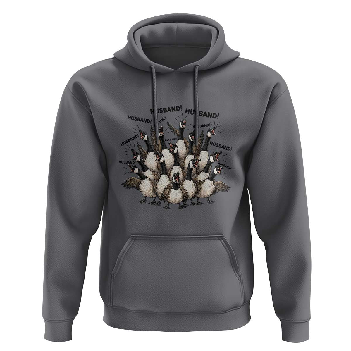 Silly Goose Husband Hoodie Funny Marriage Chaos Husbandhood