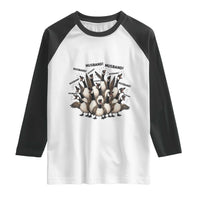 Silly Goose Husband Raglan Shirt Funny Marriage Chaos Husbandhood