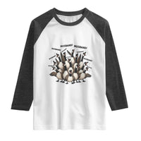 Silly Goose Husband Raglan Shirt Funny Marriage Chaos Husbandhood
