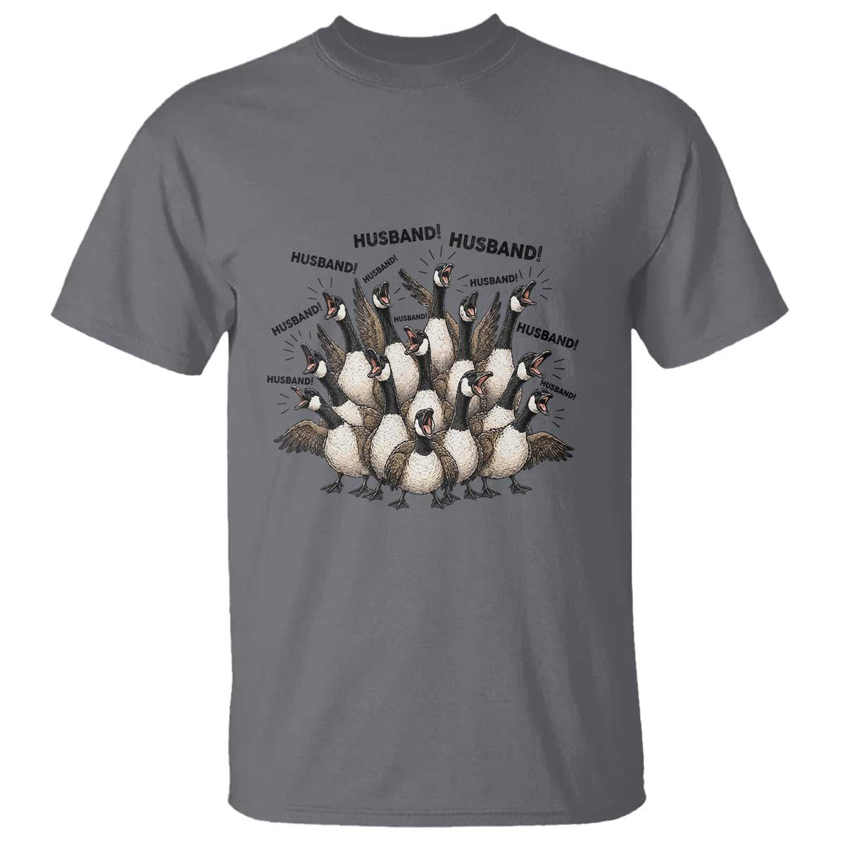 Silly Goose Husband T Shirt Funny Marriage Chaos Husbandhood