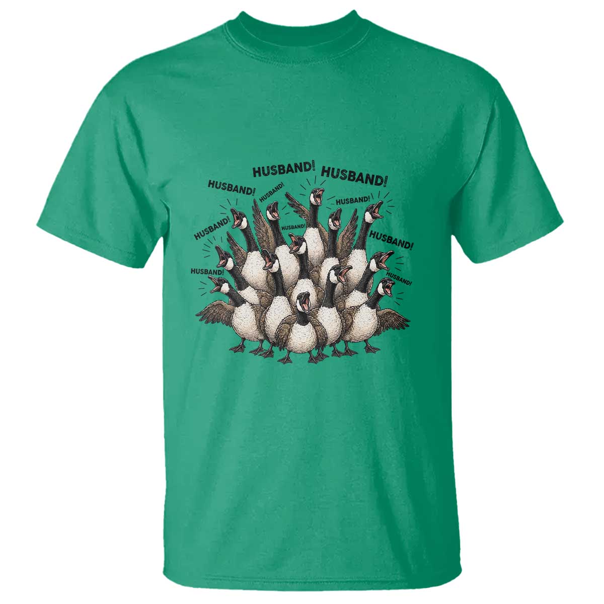 Silly Goose Husband T Shirt Funny Marriage Chaos Husbandhood