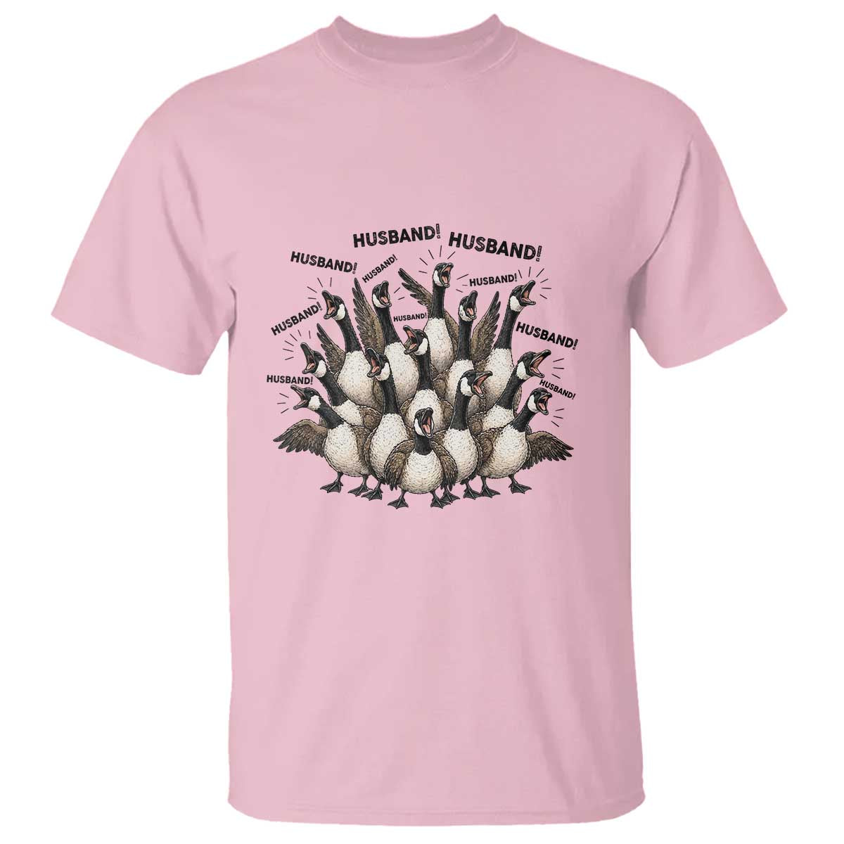 Silly Goose Husband T Shirt Funny Marriage Chaos Husbandhood