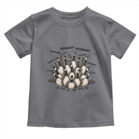 Silly Goose Husband Toddler T Shirt Funny Marriage Chaos Husbandhood