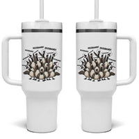 Silly Goose Husband Tumbler With Handle Funny Marriage Chaos Husbandhood