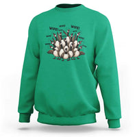 Silly Goose Wife Sweatshirt Funny Marriage Chaos Wifehood