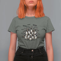 Silly Goose Wife T Shirt For Women Funny Marriage Chaos Wifehood