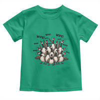 Silly Goose Wife Toddler T Shirt Funny Marriage Chaos Wifehood