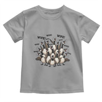 Silly Goose Wife Toddler T Shirt Funny Marriage Chaos Wifehood