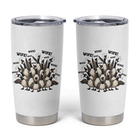 Silly Goose Wife Tumbler Cup Funny Marriage Chaos Wifehood