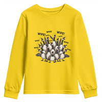 Silly Goose Wife Youth Sweatshirt Funny Marriage Chaos Wifehood