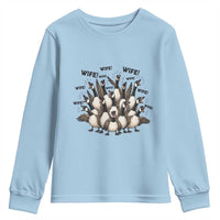 Silly Goose Wife Youth Sweatshirt Funny Marriage Chaos Wifehood