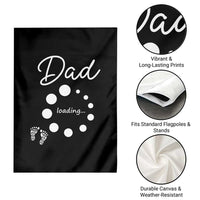 Dad Loading 2026 Garden Flag Future Dad Announcement